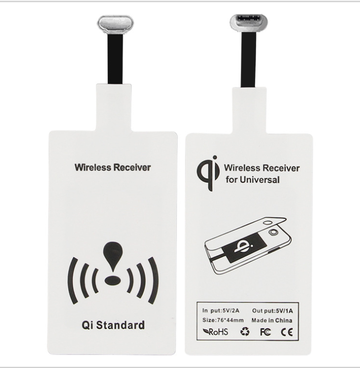 Qi标准无线充电接收器TYPE-C贴片
